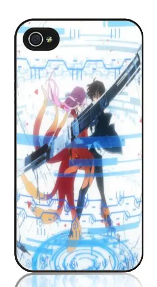 Розовый KETAOTAO Guilty Crown аниме чехол для телефона s для iPhone 4S SE 5 6 5C 5S 6S 7 8 SE 5Plus XR XS Max чехол из мягкого ТПУ резины силикона - Цвет: Розовый