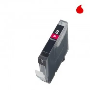 Cli-8M Cartuccia Generico Canon Magenta (Cli8M) 'Con Chip' 14 Ml