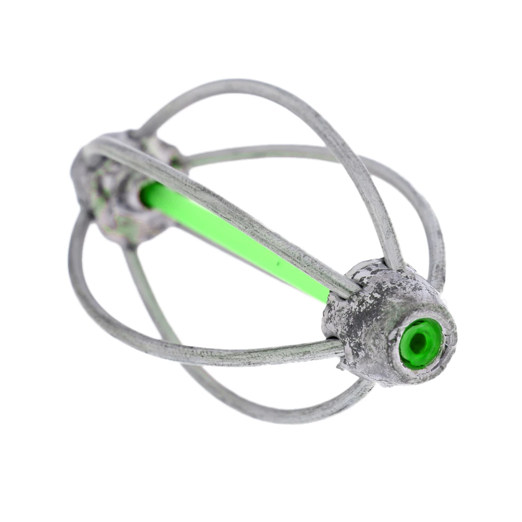 Carp Fishing Feeder 6 Wire Bait Thrower Fishing Tackle Lead Sinker 5cm 6cm 6.6cm