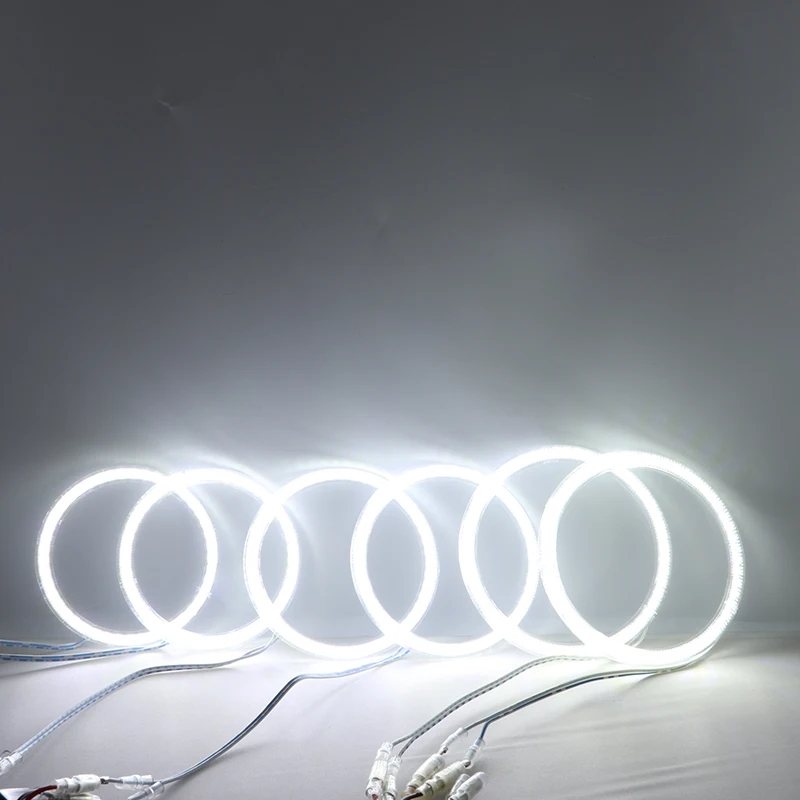 6 шт. супер яркий белый цвет 3528 SMD led angel eyes комплект дневного света DRL для Alfa Romeo 159 2005-2011 стайлинга автомобилей