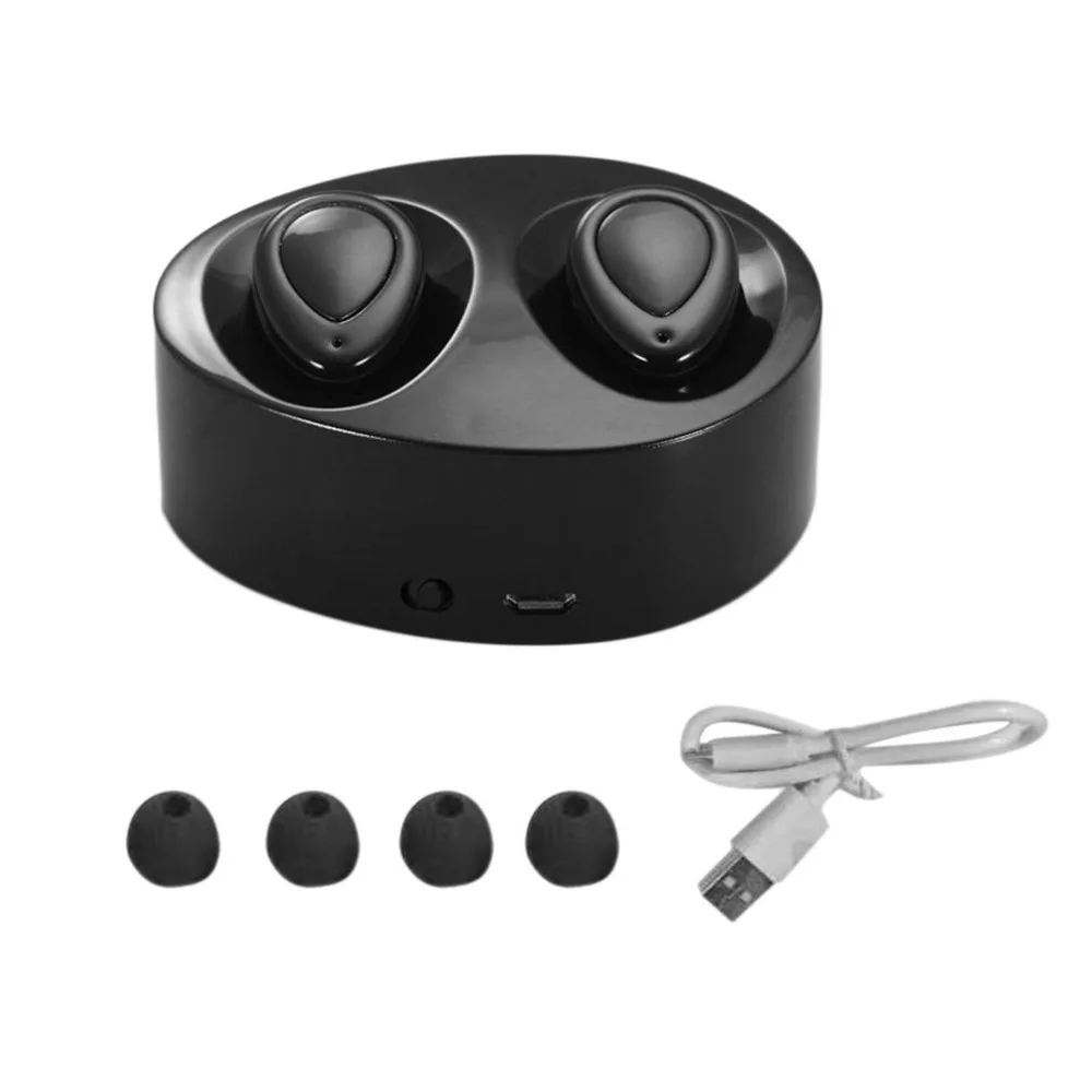 4 цвета, мини-наушники-вкладыши, стерео Bluetooth гарнитура, свободные руки, спортивные наушники, беспроводные Bluetooth 4,1 наушники с микрофоном, зарядное устройство