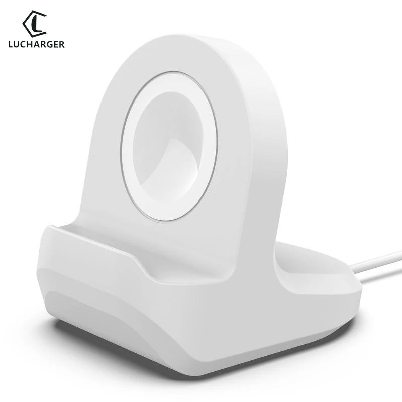 Силиконовая Подставка для зарядки док-станция Apple Watch Series 1/2/3/4/5 44 мм/42 мм/40 мм/38 мм