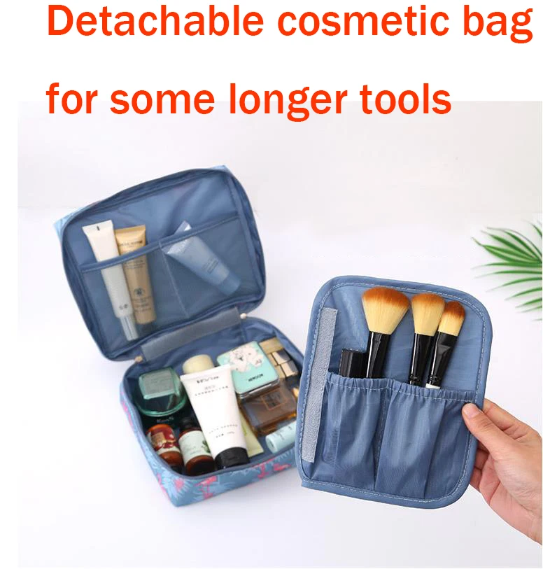 The New travel Cosmetic Bag Neceser Women Makeup Bags Toiletries Organizer makeup Bag Waterproof Female Storage Make up Bag