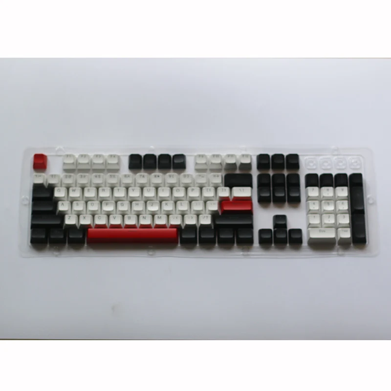 SA key caps 104, набор ключей, механическая клавиатура, двойная съемка, черный свет, колпачки для ключей Cherry MX Switches Sa Profile keycap