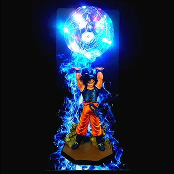 

NEW Dropship Dragon Ball Son Goku Strength Bomb LED Night Light Dragon Ball Z Table Lamp For Anime Fans Study Bedroom Decoration