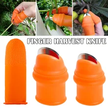 High Garden Silicone Thumb Knives Separator Finger Knives Harvesting Plant Garden Gardening Tools UEJ