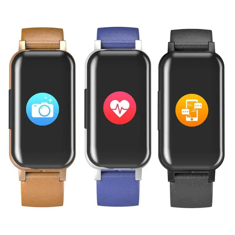 T89 TWS бинауральные Bluetooth Smartband наушники 0,9" TFT цветной экран умный Браслет пульсометр умный Браслет