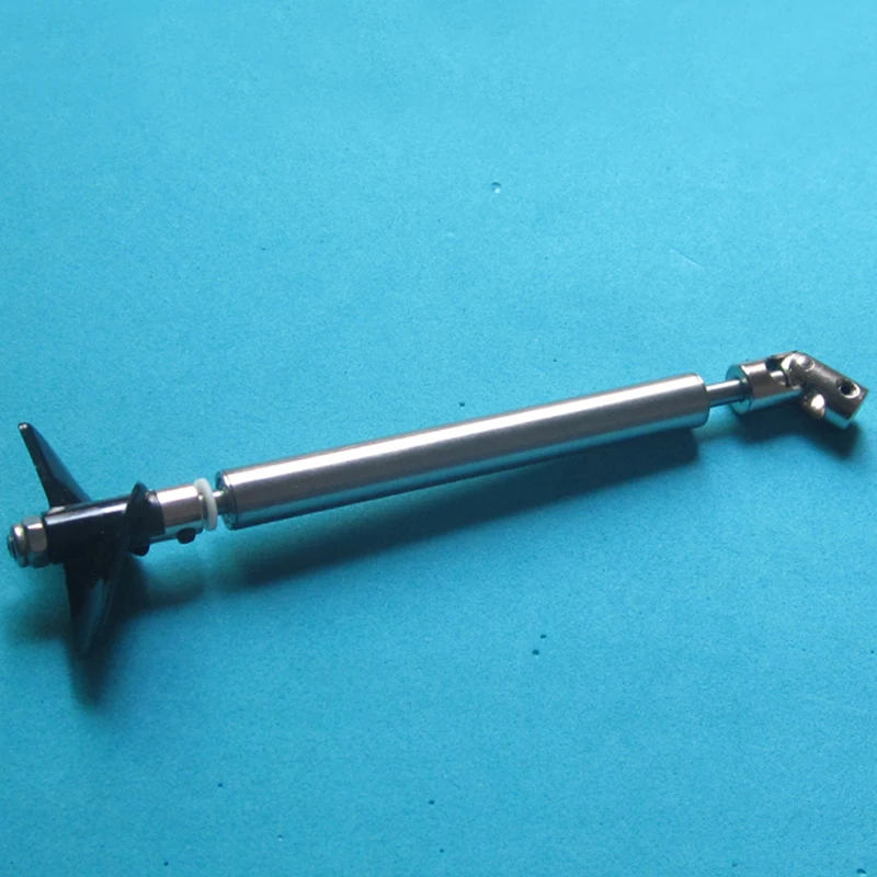 1PC RC Boat Drive Shaft Kit 4mm Stainless Steel+Bushing+Propeller+Paddle Fork+Universal Joint Connect 2-6mm Motor