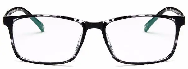 Men Glasses Frame Transparent Eyeglasses Frame Women Vintage Square Clear Lens Glasses Optical Spectacle Frame - Цвет оправы: black flower