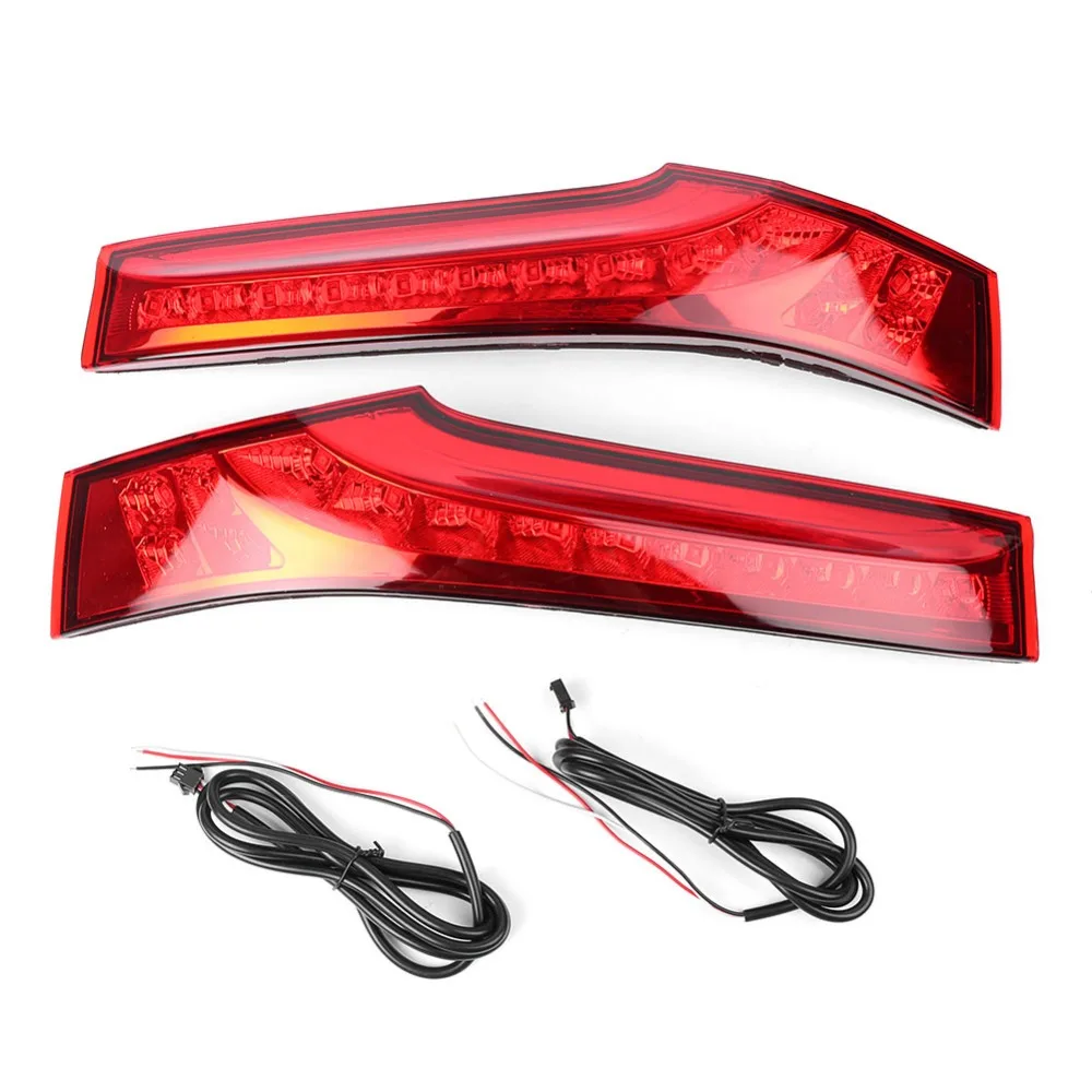 LUCKMART задний стоп-светильник красный Объектив 14-Led задний стоп-сигнал тормозной светильник-Up светодиодный задний тормозной светильник третьего поколения