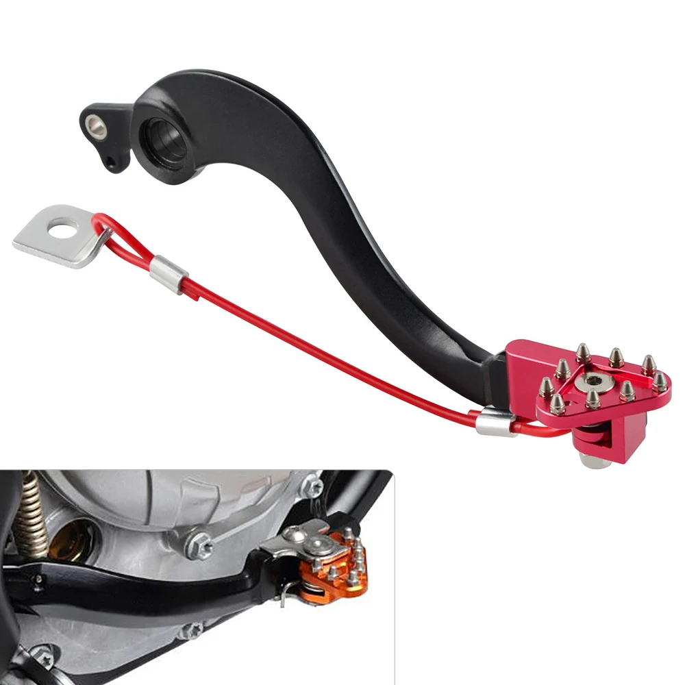 Кованый рычаг заднего тормоза для Honda CRF250R 2004 2019 CRF450R 2005 CRF450RX 2017 CRF 250R 450R 450RX|Рычаги