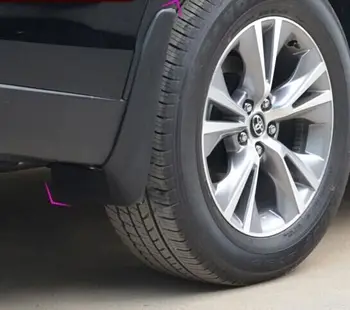 

Car mud flap mudflaps mud guards flaps splash fender molding car accessories for Toyota RAV4 2016 2017 2018