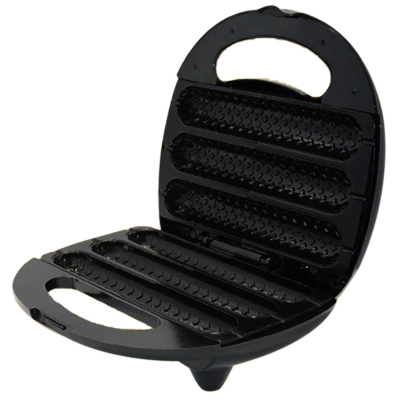 Electric Sausage Maker Automatic Mini Hot Dog Bread Machine Sandwich Iron Toaster Baking Breakfast Pan Oven EU Plug