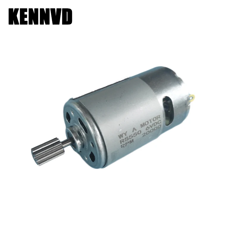 10Teeth RS380 RS390 RS550 RS570 RS555 6V 12V 24V High Speed Children's Electric Ride on Car Drive Steering Motor Engine children electric motor