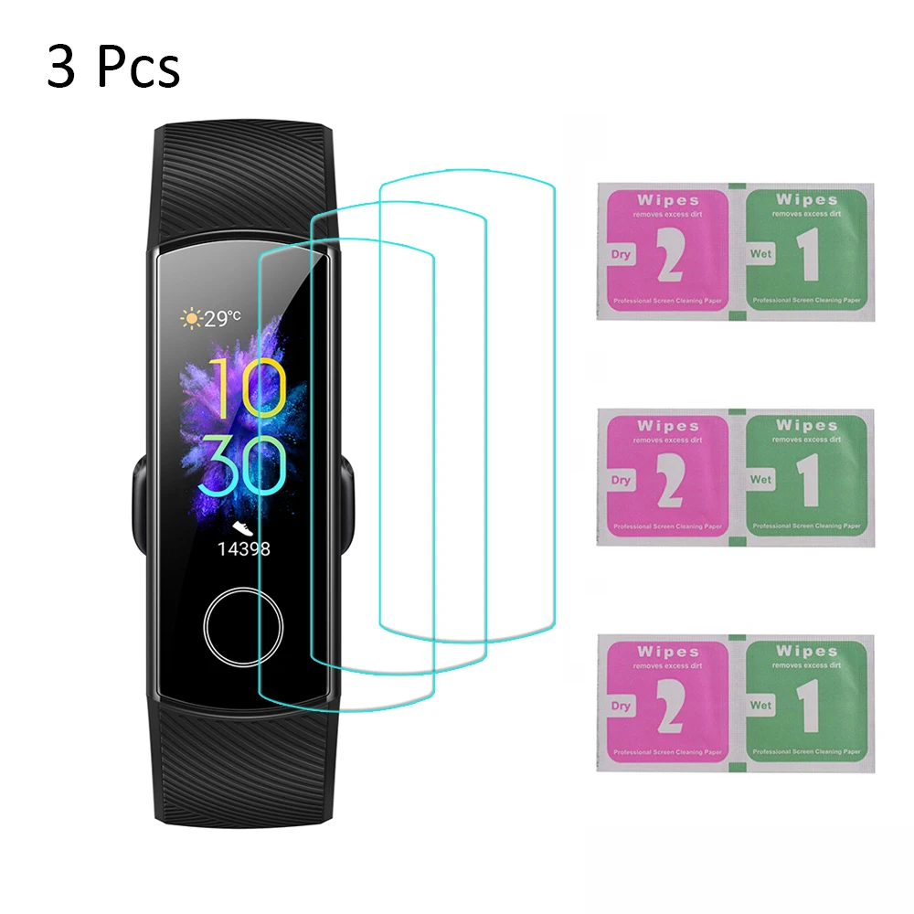 Протектор экрана для оригинального huawei Honor Band 5 Защитная пленка мягкий чехол из ТПУ аксессуары для huawei Honor Band 5