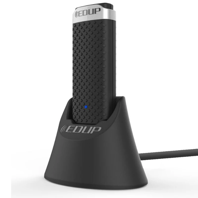 EDUP 802.11AC USB WiFi адаптер 5 ГГц 1200 Мбит/с Wifi сетевой адаптер карта с 1 м удлинительным кабелем на основе USB 3,0 USB Ethernet адаптер