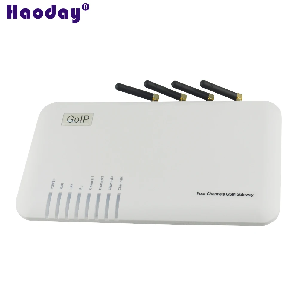 Vendite Calde Goip 4 Gsm Gateway Quad Band Goip-4 Gsm Voip Gateway 4 Sim Card/Canali Goip Gsm Voip Terminale Wireless
