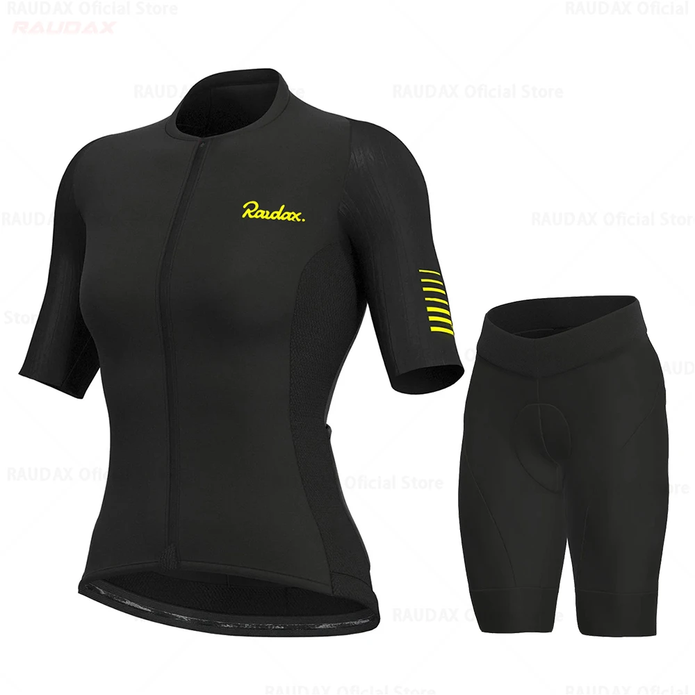 Women Cycling Clothing Raudax Ropa Ciclismo Mujer Short Sleeve Cycling Jersey Mtb Bike Uniforme Maillot Ciclismo Triathlon cycling jersey cycling shirt