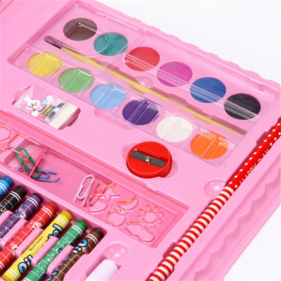 86Pcs-set-Pink-Blue-Children-Painting-Drawing-Brush-Set-Graffiti-Paint-Toys-Watercolor-Pen-Art-Learning (2)
