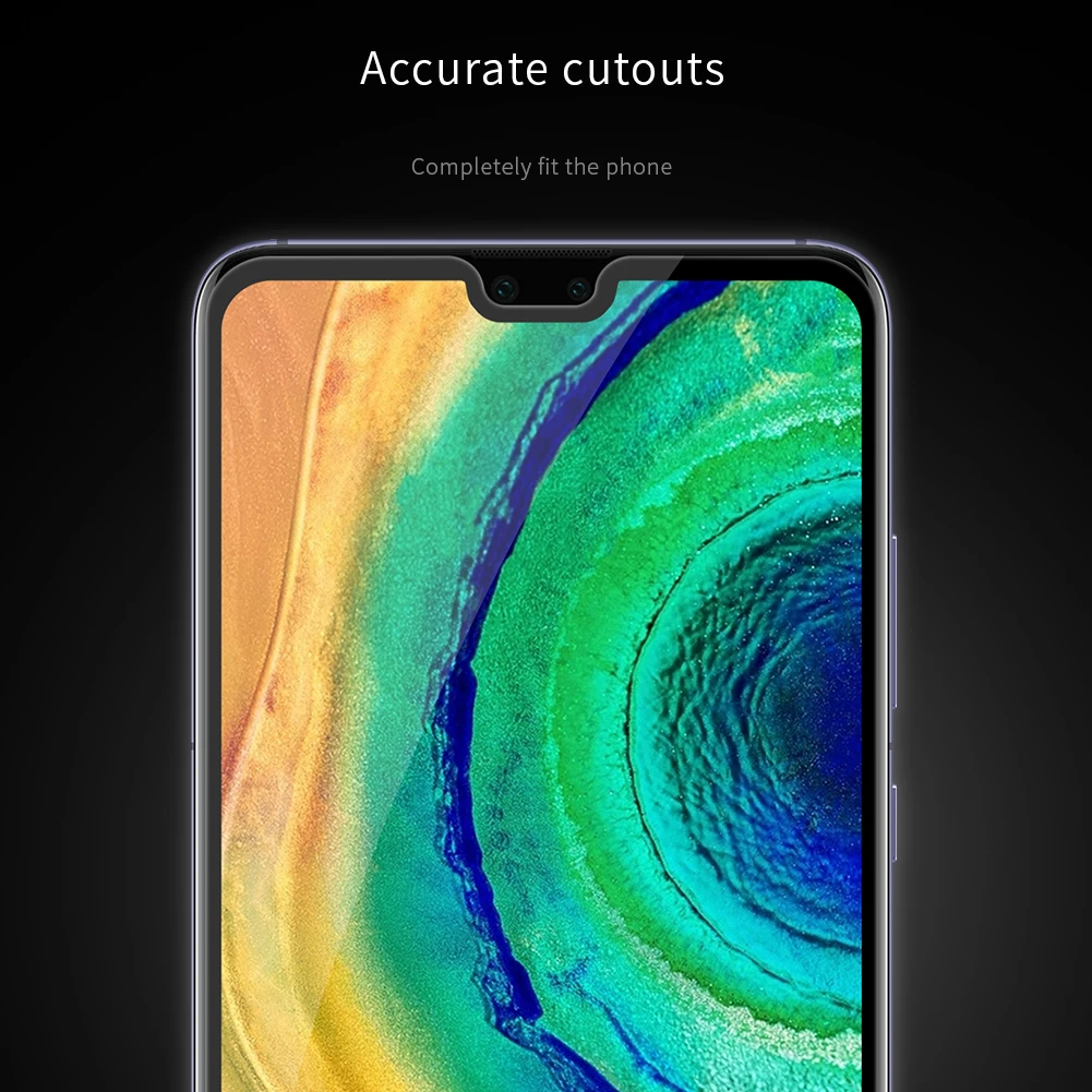 Изгиб тепла изогнутый полное покрытие для huawei mate30 mate 30 pro закаленное стекло Nillkin XD CP+ MAX Защитная пленка для экрана телефона