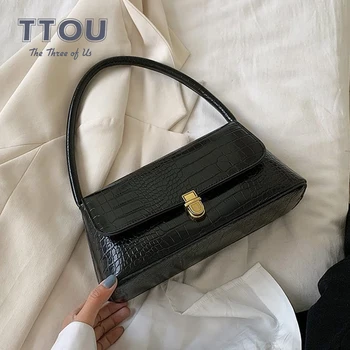 

New Design Solid Color Pu Leather Handbags For Women 2020shoulder Bag Female Small Elegant Totes Lady Handbag Luxury Hand Bag