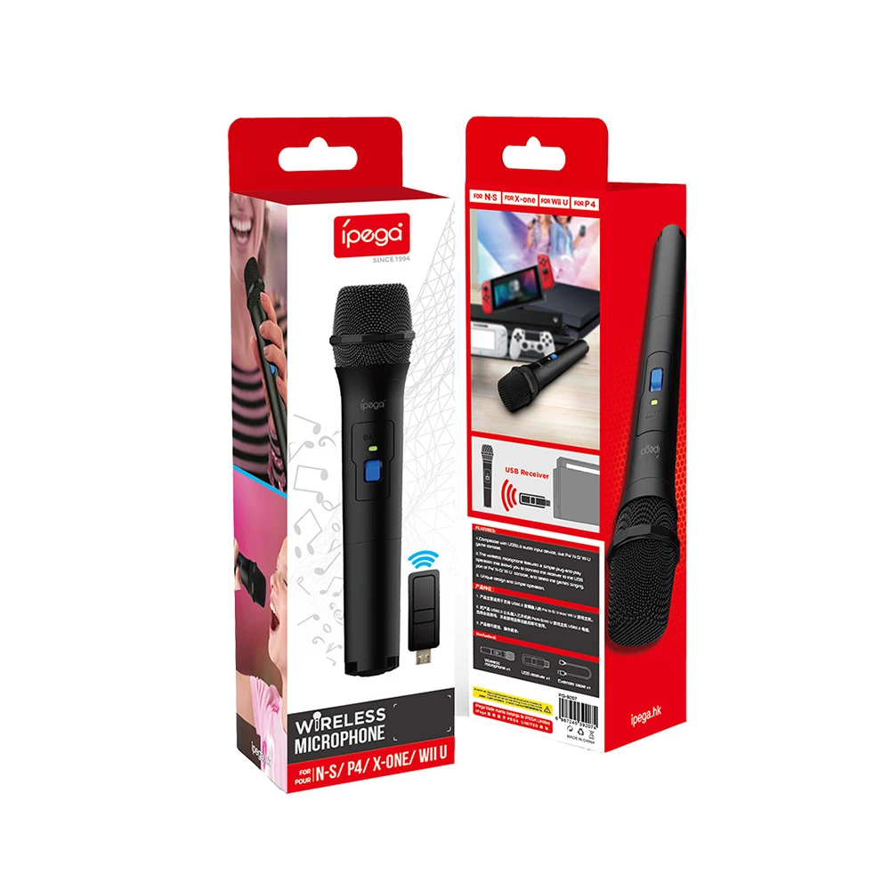 Pg 9207 Karaoke Game Microphone Wireless Speaker Hifi Mic For Sony Ps5 Ps4 Ps3 Xbox One Wii U Nintendo Switch Game Console Microphones Aliexpress