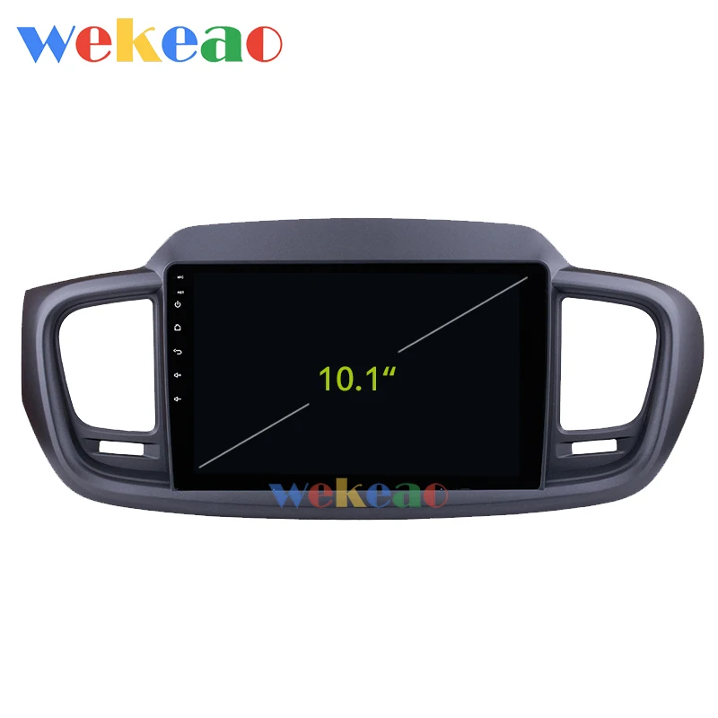 Wekeao сенсорный экран 10,1 ''Android 9,0 Автомагнитола для Kia Sorento Android авто gps навигация