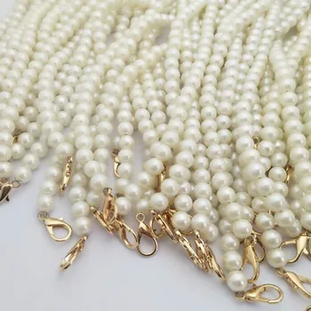 

Sweet Portable Pearl Bag Strap Belt Obag Handles Chain Women Handbag Shoulder Bag Strap chain DIY Replacement Bag Accessories