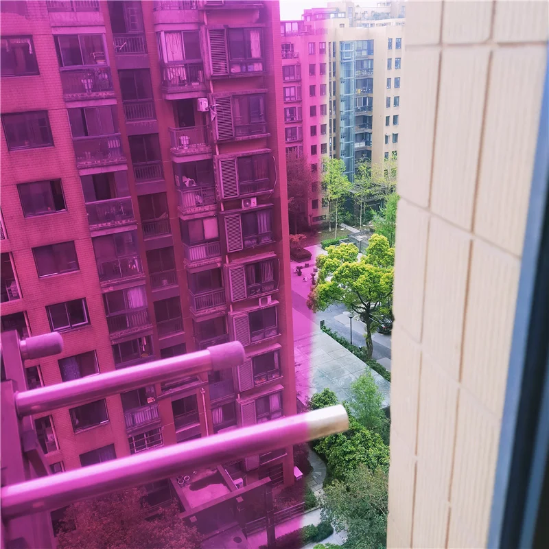 Vinyl Stained Glass Film Sticker Explosion-Proof Interior PET Decoration Membran Change Colorful Transparent Window Film window film window privacy film adhesive vinyl window tint sticker adhesive vinyl stickers adhesive vinyl film