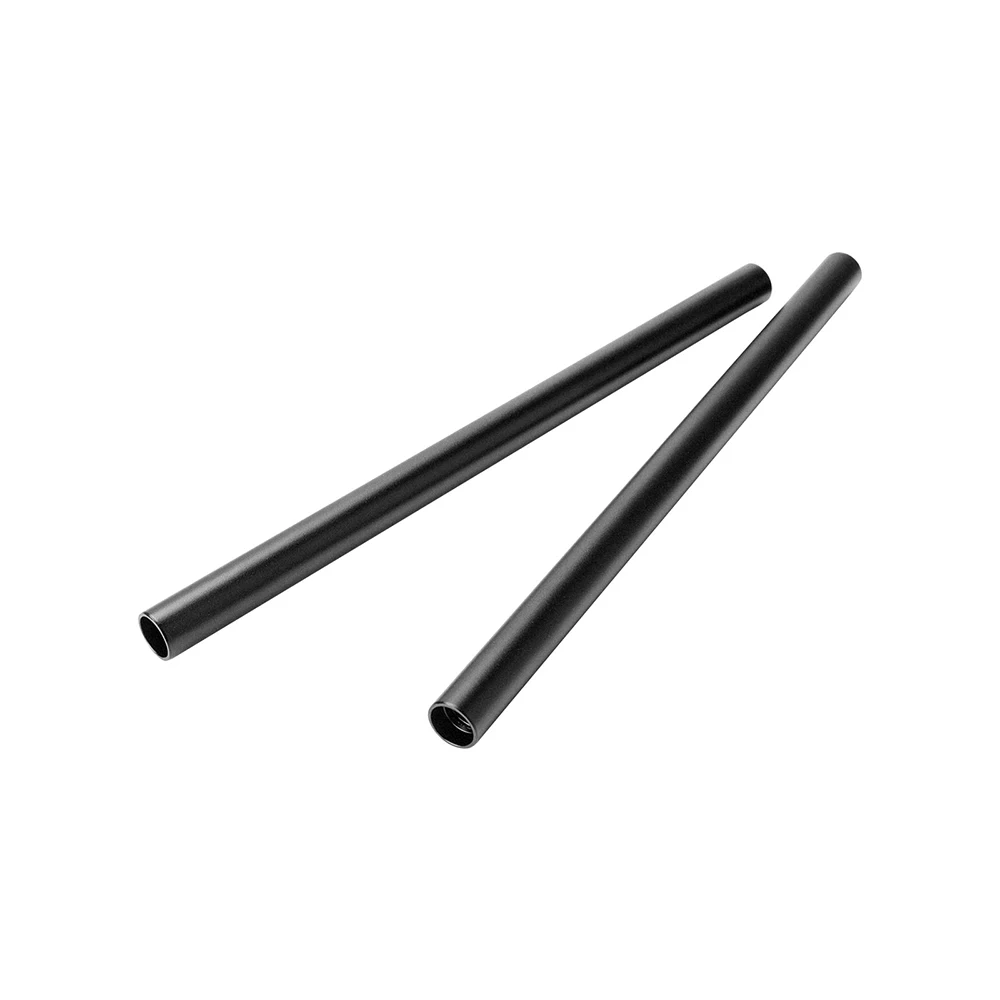 CAMVATE-M12 로드 알루미늄 알루마이트 2 개 15mm 25cm 35cm, DSLR 매트 박스, 포커스 모니터 숄더 마운트 리그 사진 스튜디오