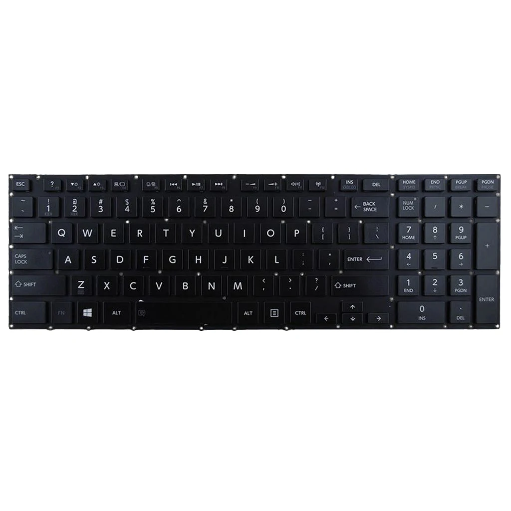 Сменная клавиатура для Toshiba Satellite P50 P50t Клавиатура для ноутбука английская раскладка сборка клавиатура на замену ремонтная клавиатура