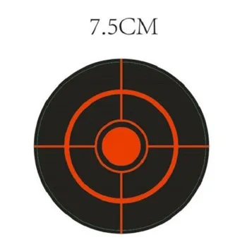 

Diameter 7.5Cm 250Pcs/Roll Splatter Target Shoot Practice Stickers Set Accessory