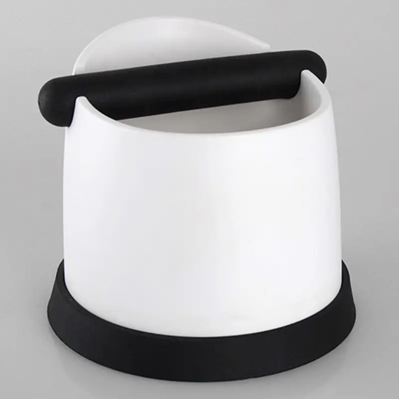 ABS coffee Knock Box Жесткий пластик coffee Knock Box с силиконовым нескользящим основанием