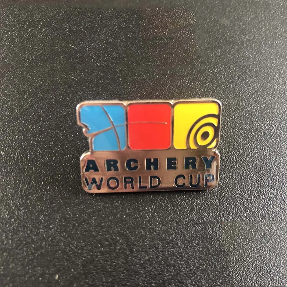 1pc World Archery Badge for gift and Collection Original