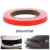 custom bumper stickers Roll Car Sticker 0.3mm 1pcs Wrap Red Accessories Car Replacement Lining Car Decoration Exterior Accessories Car styling 15mmx10m car windshield stickers Car Stickers