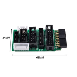 Convertisseur d'adaptateur pour Module j link Met 8 Stuks V8 V9 Jtag 