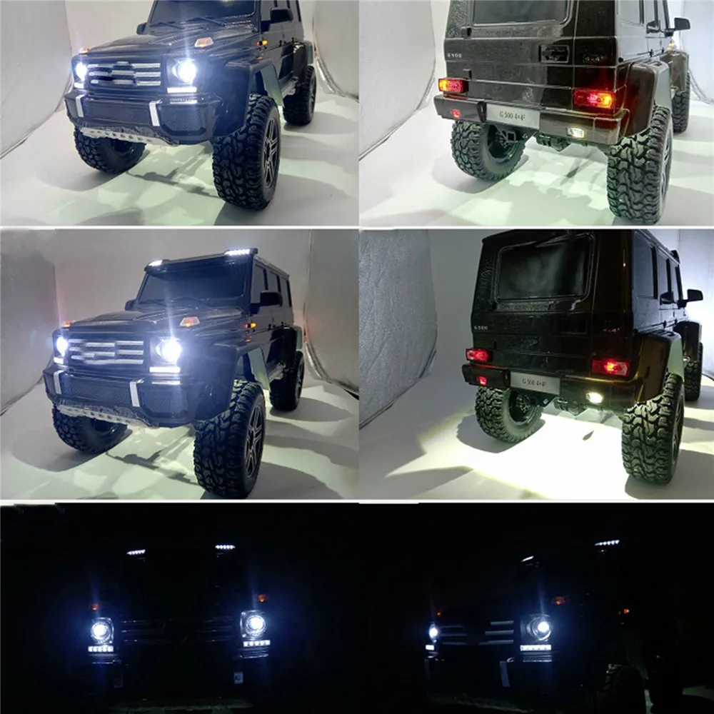 Светодиодный светильник группа для 1/10 Traxxas TRX4 G500 4x4m2 RC запчасти автомобилей