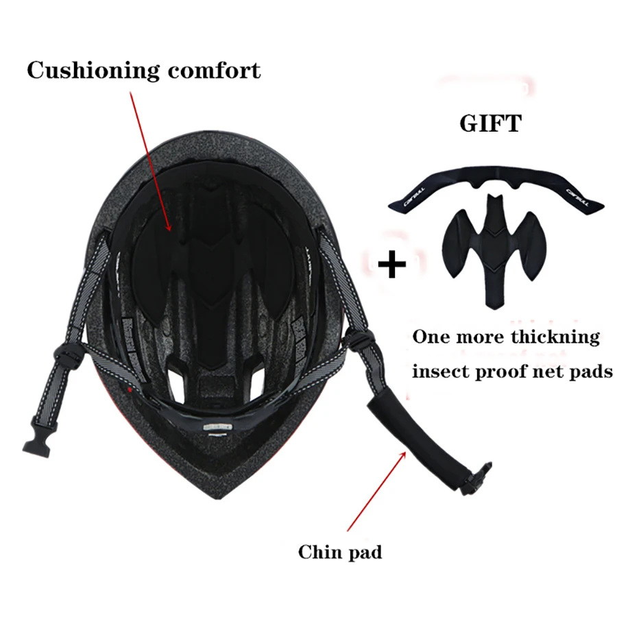 Шлем для велосипеда casco de bicicleta дорожный велосипедный шлем с очками мужчин и