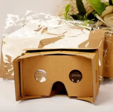500 шт DIY Google Cardboard VR 3D VR очки papar