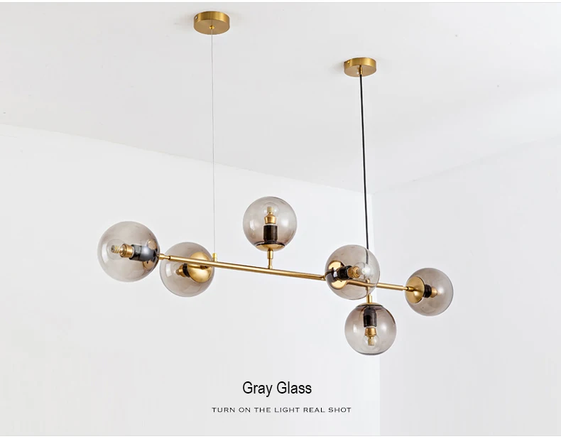 Скандинавский пост-современный минималистичный светильник для ресторана, Роскошная золотая настольная Люстра для бара, магазина, офиса