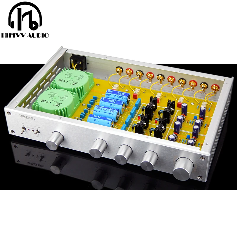 

HIFI Stage Amplifier Tone tune Audio Home preamplifier FV-2020 OP AMP preamp LME49710 JRC5534 AD797 OPA627BP MUSES03