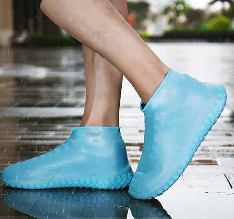 Overschoenen Чехлы для обуви многократного применения пылезащитный дождевик зима шаг в обуви Водонепроницаемые силиконовые чехлы для обуви