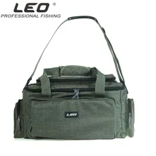 Multifunctional Fishing Tackle Bag Shoulder Bag Case Reel Lure Storage Bag Waterproof Nylon Bag for Fishing Hiking Climbing