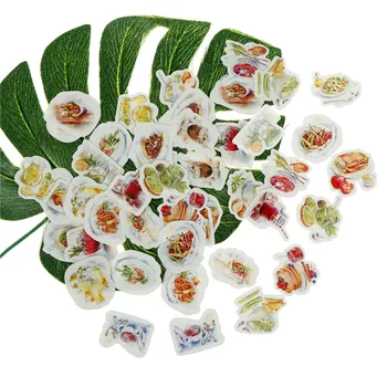 

46pc/Box Delicious Food Stationery Stickers Pack Kawaii Planner Scrapbooking Stickers Stationery Escolar School Supplies