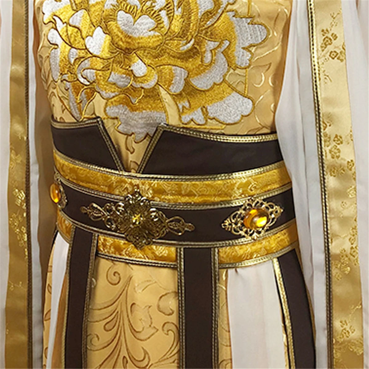 Лидер Jin Guangyao Косплей Mo Dao Zu Shi костюм Lian Fangjun унисекс Grandmaster of Demonic культивирование полная Униформа Хэллоуин