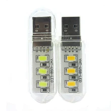 Мини USB СВЕТОДИОДНЫЙ светильник портативный 3/8 светодиодный s Ночной светильник Настольная лампа теплый белый светильник светодиодный светильник для внешнего аккумулятора ПК ноутбука лампа