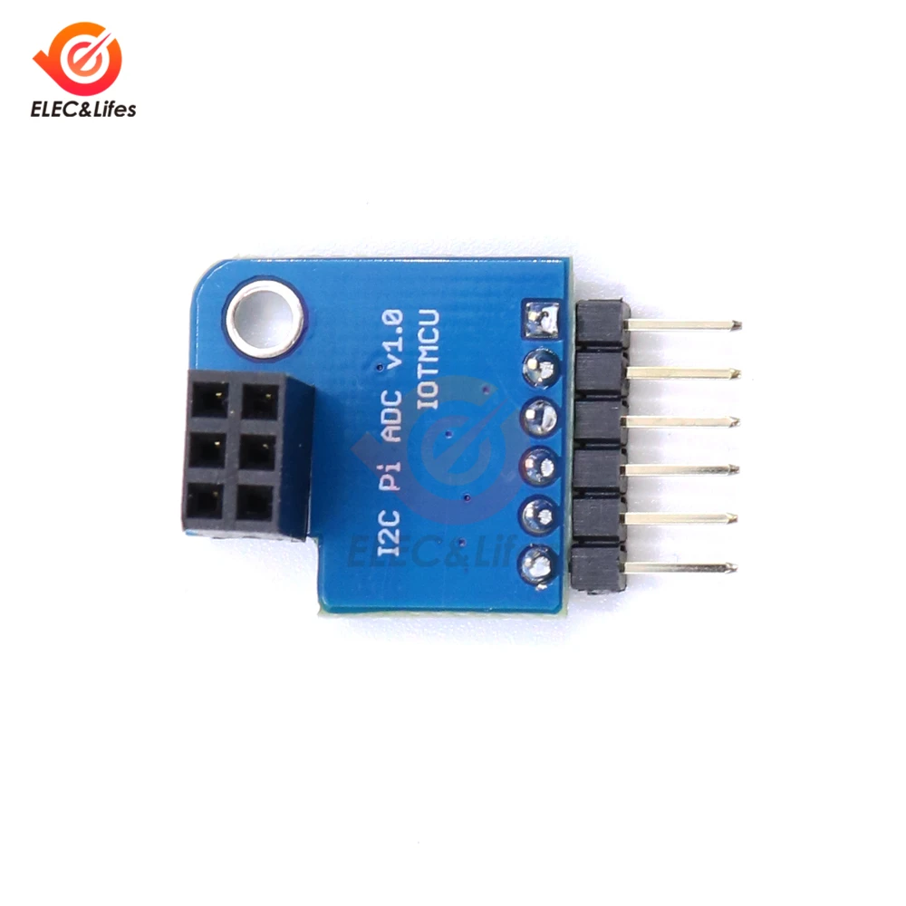 3,3 V ADS1115 I2C Pi модуль АЦП аналогового сигнала 16-бит Высокоточный аналоговый/цифровой преобразователь модуль для Raspberry Pi