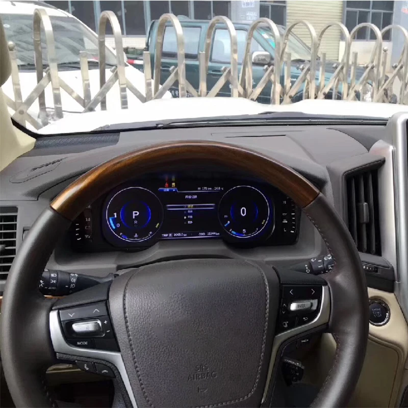 Liandlee панель инструментов Замена приборной панели развлечения Android системы для Toyota Land Cruiser 200 J200 LC200 Roraima