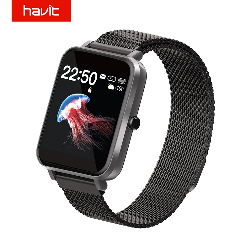  HAVIT Fitness Tracker Smart Watch Blood Pressure Measurement IPX68 3ATM Screen 1.54 inches Watch 7  - 4000329002670