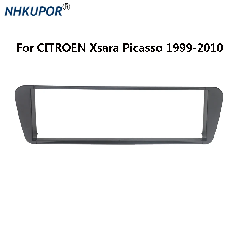 CITROEN CITROEN Picasso 1999-2010 için araba radyo fasya otomatik Stereo yüklemek tek 1 Din çerçeve kiti çerçeve Faceplate